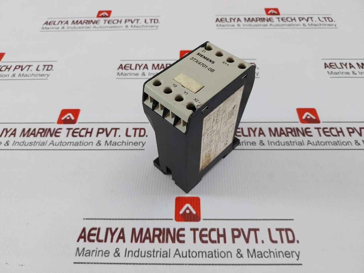 Siemens 3Tx4701-0Bb4 Off Delay Device 24V Dc 2190441