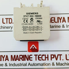 Siemens 3Tx7 002-1Bb00 24V Ac/Dc Relay 0.75W 2.5Mm2 &nbsp;509618Eqq