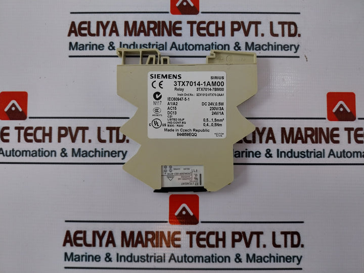 Siemens 3TX7014-1AM00/ 3TX7014-7BM00 Output Coupler With Plug-in & Contact Relay