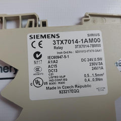Siemens 3Tx7014-1Am00 Interface Plug In Relay