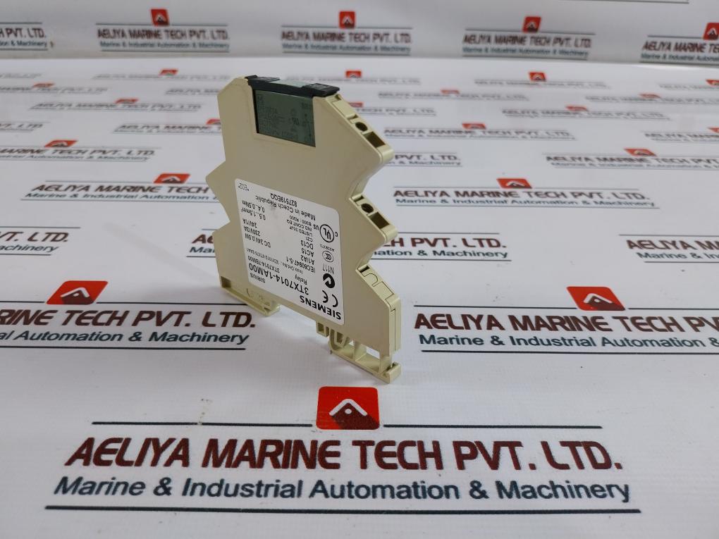Siemens 3Tx7014-1Am00 Output Coupler With Plug-in Relay 3Zx1012-0Tx70-2Aa1