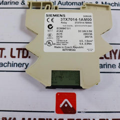 Siemens 3Tx7014-1Am00 Output Coupler With Plug-in Relay 3Zx1012-0Tx70-2Aa1
