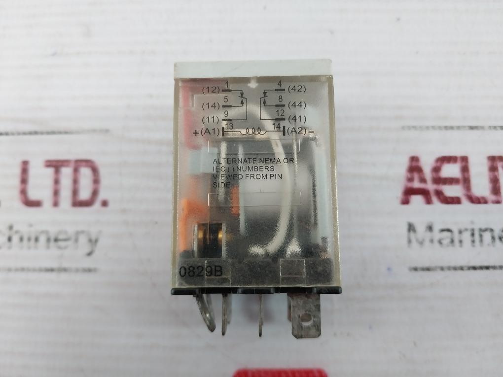 Siemens 3Tx7114-5Lc13 Plug-in Relay 24Vac B300 15A 28Vdc