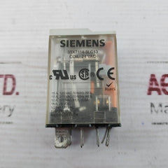 Siemens 3Tx7114-5Lc13 Plug-in Relay 24Vac B300 15A 28Vdc