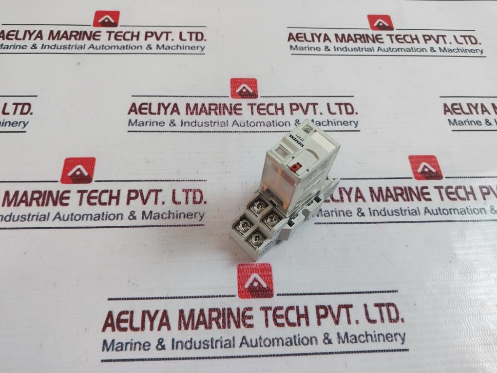 Siemens 3Tx7114-5Lc13 Plug-in Relay With Base 24Vac