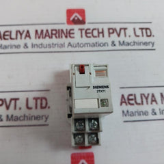 Siemens 3Tx7114-5Lc13 Plug-in Relay With Base 24Vac