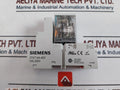Siemens 3Tx7144-4E5 Relay With Socket Base 10A, 300V