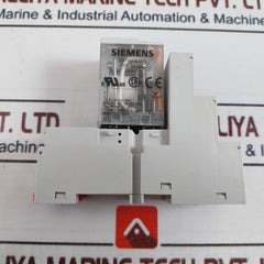 Siemens 3Tx7144-4E5 Relay With Socket Base 10A, 300V