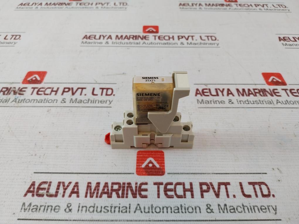 Siemens 3Tx7144-ie7 Relay Socket With Base 220-250Vac 15A 300V 0750Z 97899