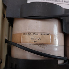 Siemens 3Ty6 543-0Bm4 Magnetic Coil 220V