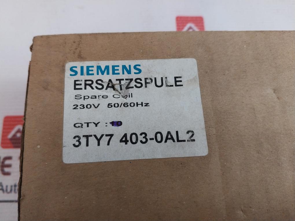 Lot Of 2X Siemens 3Ty7 403-0Al2 Spare Coil 230V 50/60Hz