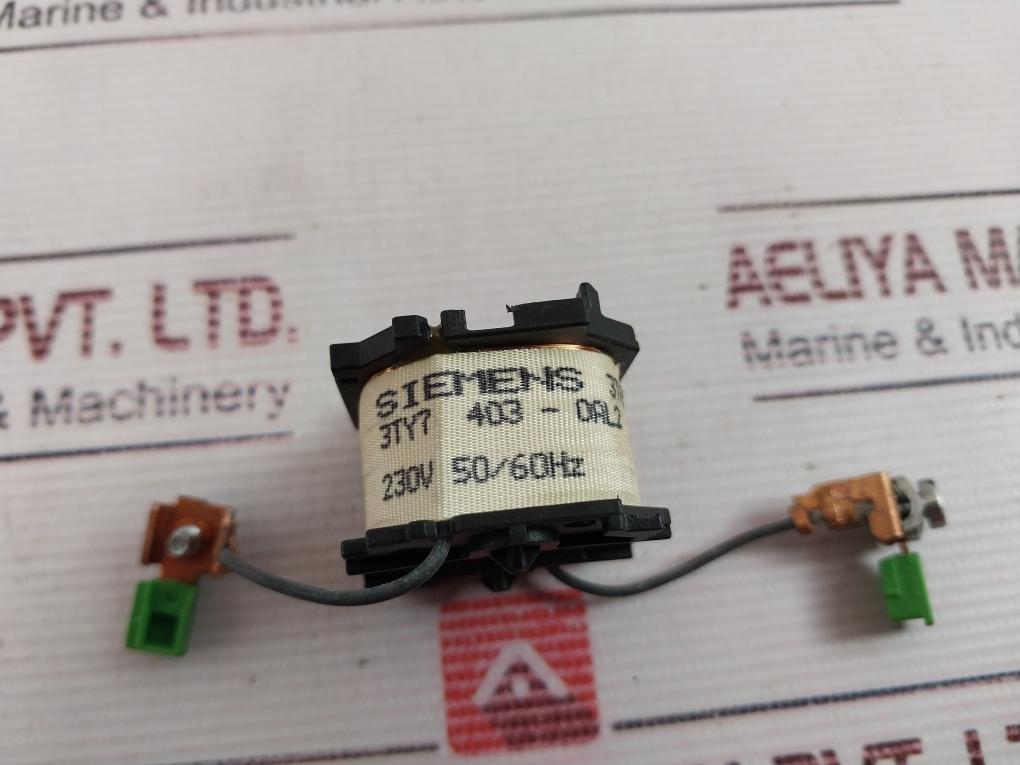 Lot Of 2X Siemens 3Ty7 403-0Al2 Spare Coil 230V 50/60Hz