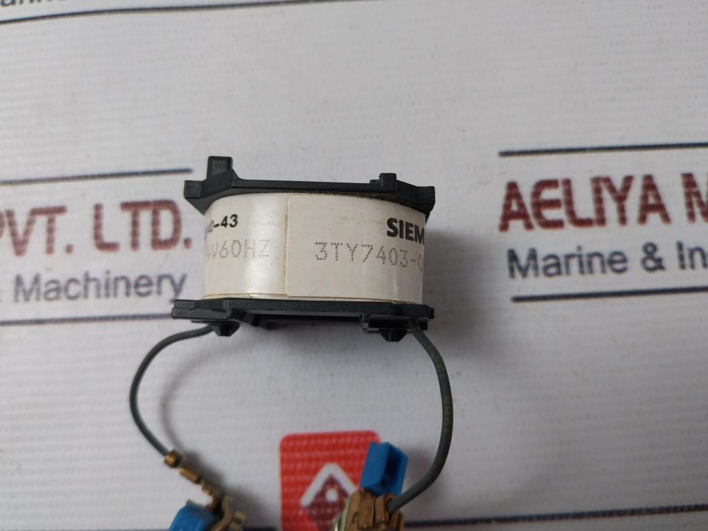 Siemens 3Ty7403-0Am0 Coil 50/60Hz