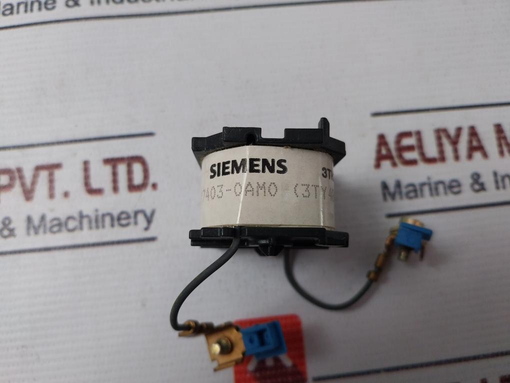 Siemens 3Ty7403-0Am0 Coil 50/60Hz