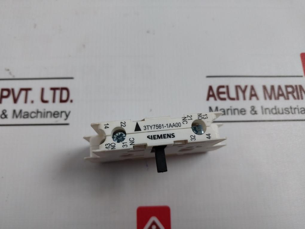 Siemens 3Ty7561-1Aa00 Auxiliary Switch Block