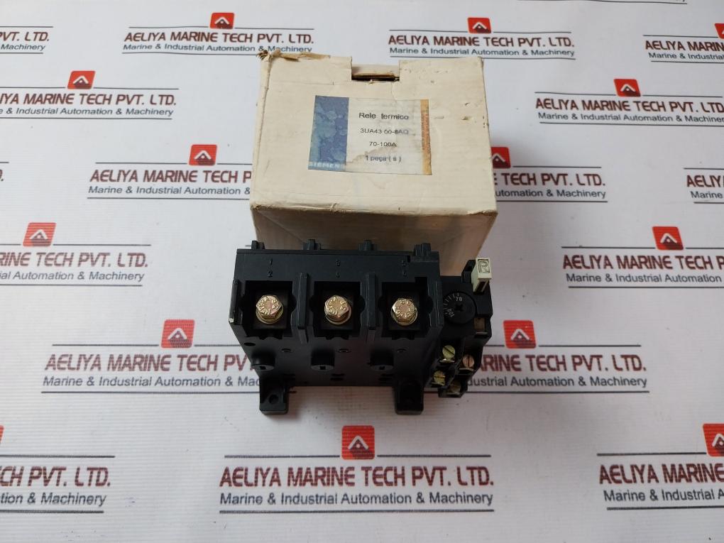 Siemens 3Ua43 00-8Aq Thermal Overload Relay