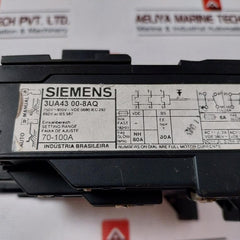 Siemens 3Ua43 00-8Aq Thermal Overload Relay