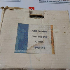 Siemens 3Ua43 00-8Aq Thermal Overload Relay