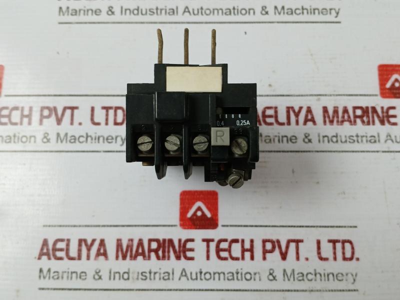 Siemens 3Ua4900-0Ad Motor Overload Relay 0.25 - 0.4A Ie 1A 500V Ac 11
