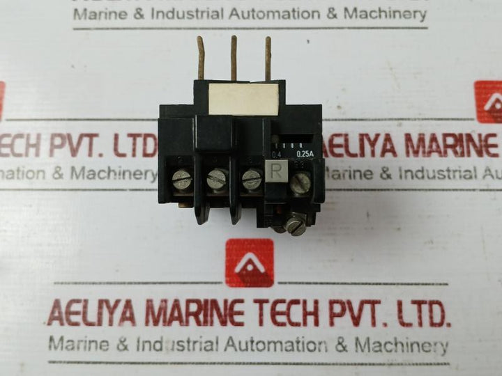 Siemens 3Ua4900-0Ad Motor Overload Relay 0.25 - 0.4A Ie 1A 500V Ac 11