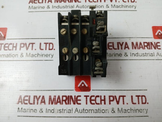 Siemens 3Ua4900-0Ad Motor Overload Relay 0.25 - 0.4A Ie 1A 500V Ac 11