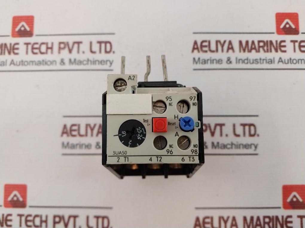 Siemens 3Ua50 00-1C Thermal Overload Relay 660V