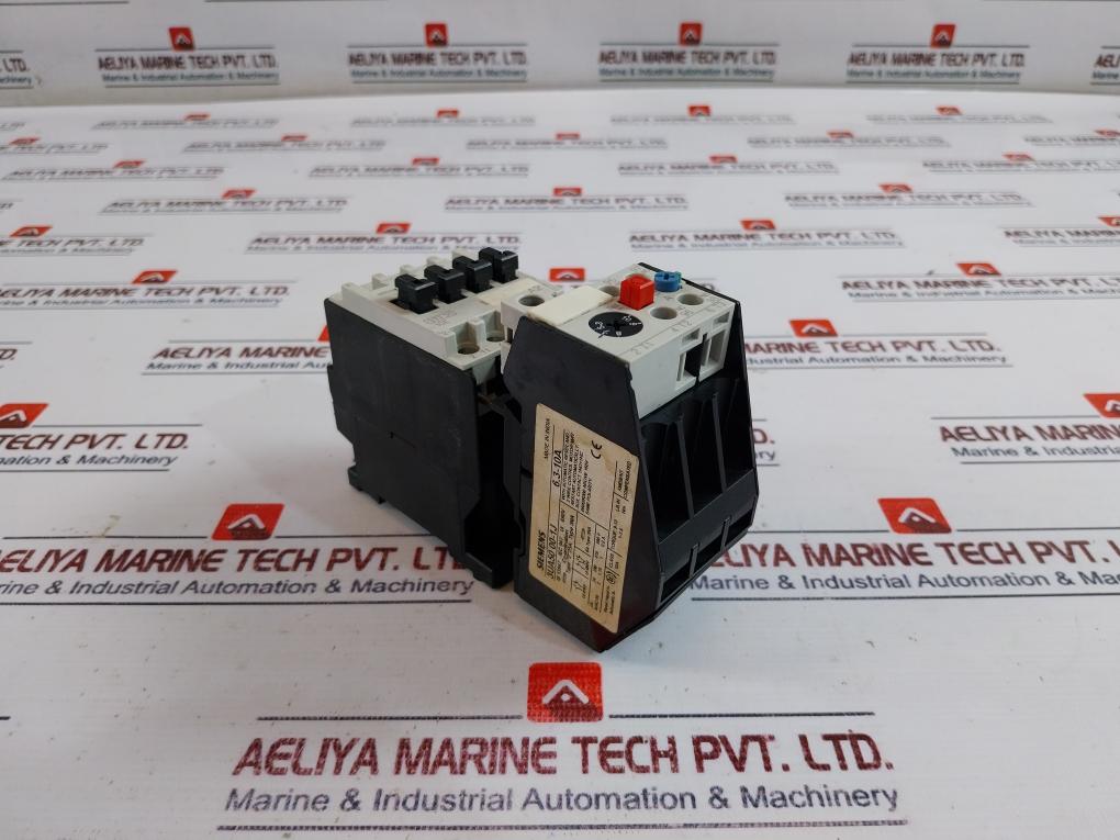 Siemens 3Ua50 00-1J Thermal Overload Relay With Contactor 3Tf31 10E