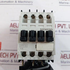 Siemens 3Ua50 00-1J Thermal Overload Relay With Contactor 3Tf31 10E