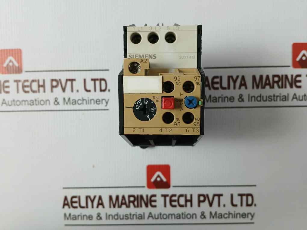Siemens 3Ua50 00-1K Thermal Overload Relay 690V 8-12.5A