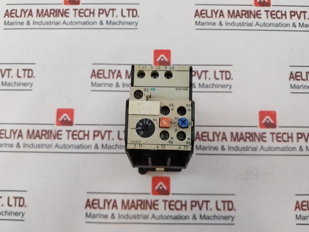 Siemens 3Ua50 Thermal Overload Relay 25A 500V