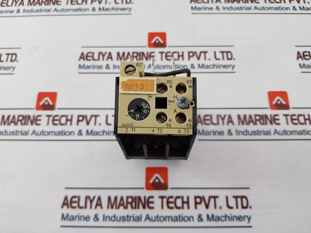 Siemens 3Ua52 00-1K Overload Relay 8-12.5A 660V~