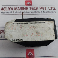 Siemens 3Ua54 Overload Relay 3Ua54 00-2Q 600Vac