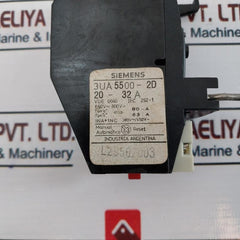 Siemens 3Ua5500-2D Overload Relay 20-32A 660V~