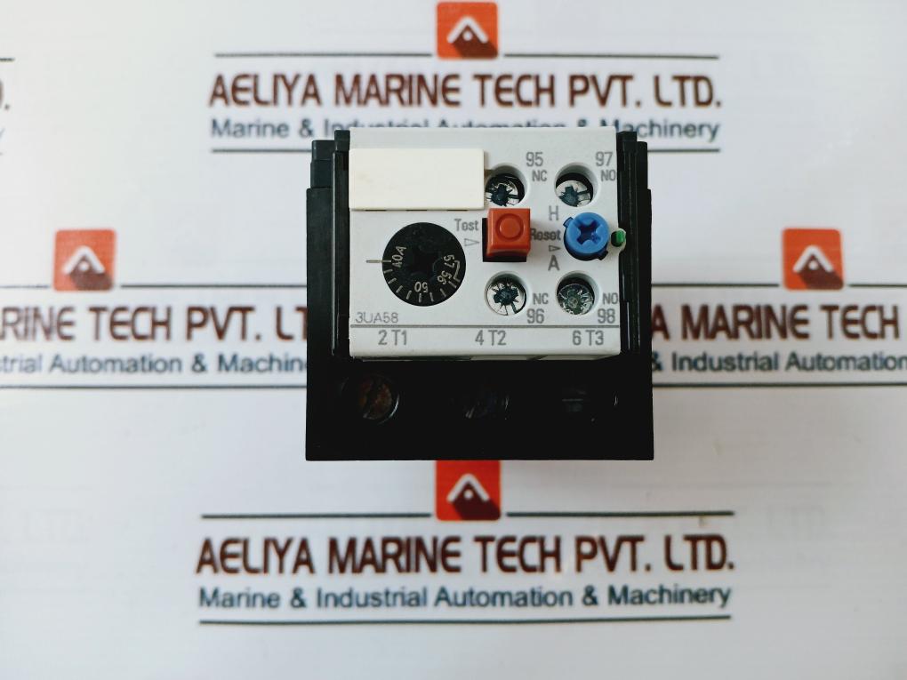 Siemens 3Ua58 40-2T Overload Relay 40-57A 1000V