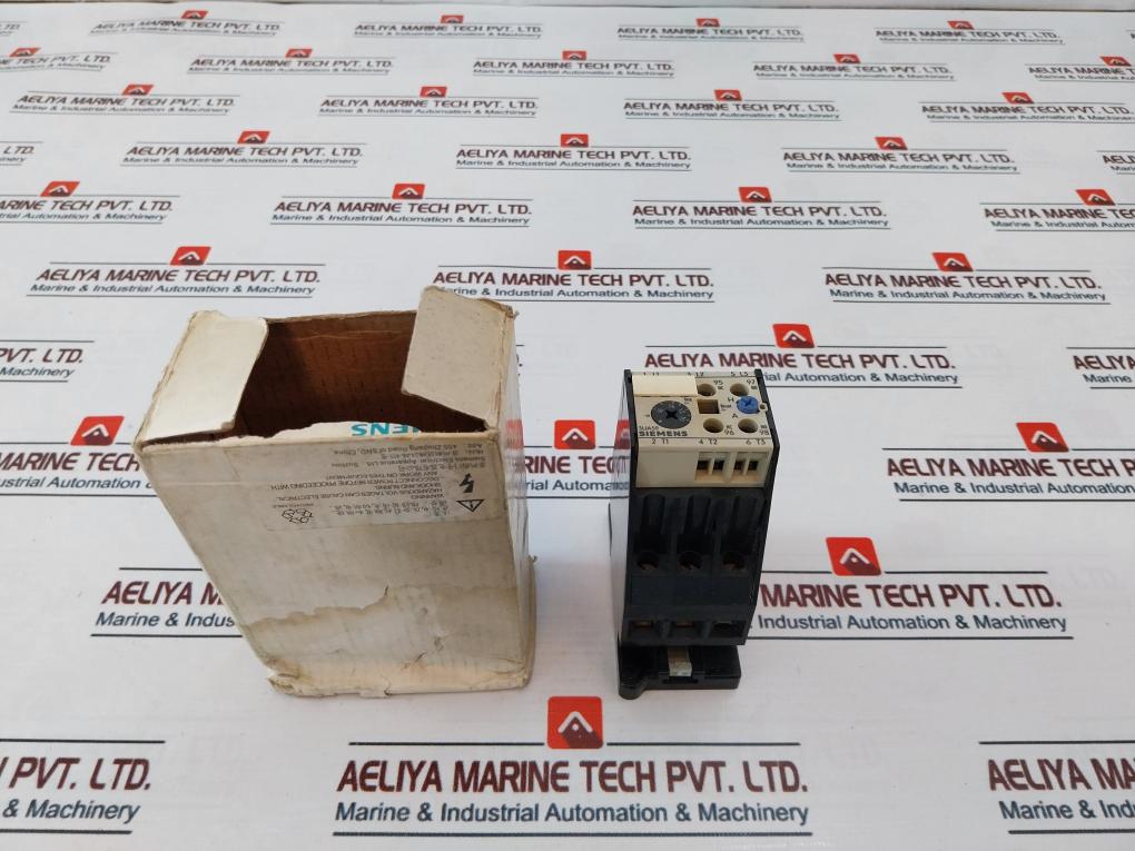 Siemens 3Ua59 00-2A Overload Relay 10-16A 600 Vac