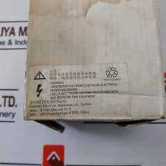 Siemens 3Ua59 00-2A Overload Relay 10-16A 600 Vac