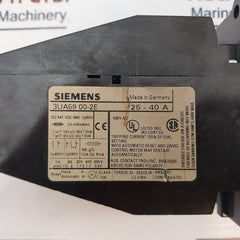 Siemens 3Ua59 00-2E Overload Relay 25-40A