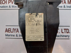 Siemens 3Ua59 00-2E Overload Relay Motor Control 660V~