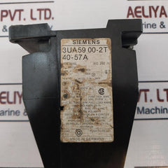 Siemens 3Ua59 00-2T Overload Relay 40-57A 660Vac