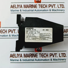 Siemens 3Ua59 40-2E Thermal Overload Relay Class 10A