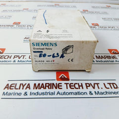 Siemens 3Ua59 40-2P Overload Relay 50-63A