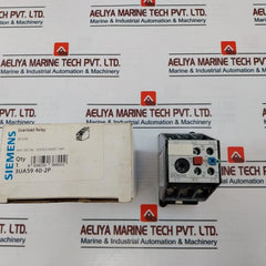 Siemens 3Ua59 40-2P Overload Relay 50-63A 600V Ac