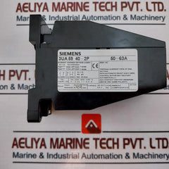 Siemens 3Ua59 40-2P Overload Relay 50-63A 600V Ac