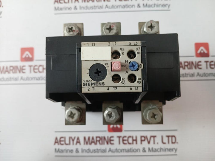 Siemens 3Ua62 00-3H Overload Relay Motor Control Ui 1000V 600V Ac M6-40