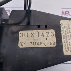Siemens 3Ua68 00-3F Overload Relay Motor Control 1000V~50-400Hz
