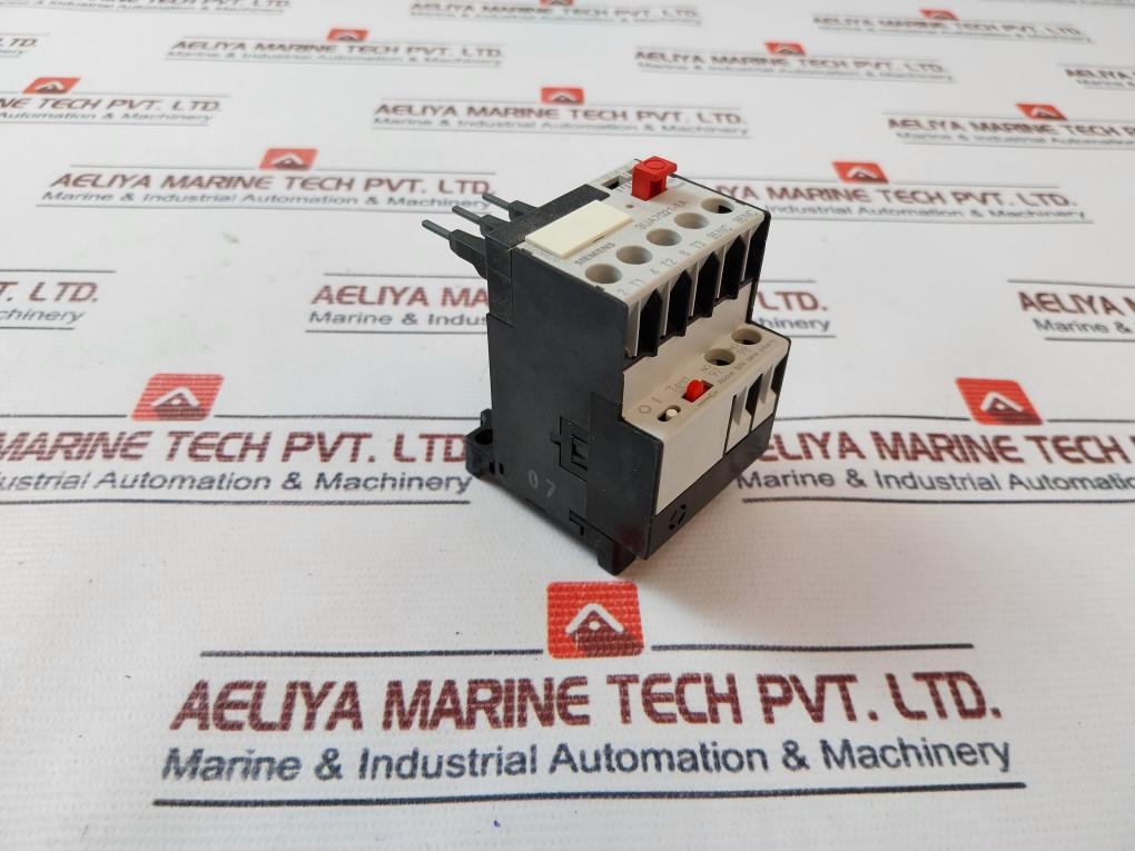 Siemens 3Ua7021-1A Overload Relay 600Vac