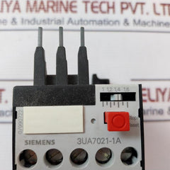 Siemens 3Ua7021-1A Overload Relay 600Vac