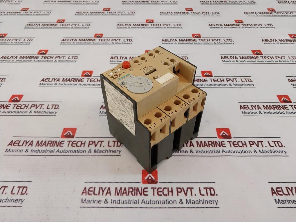 Siemens 3Ub1005-1Qf7 Overload Relay 600V Ac