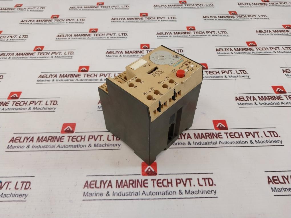 Siemens 3Ub1005-1Qf7 Overload Relay 600V Ac