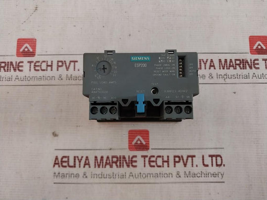 Siemens 3Ub8123-4Dw2 Solid State Overload Relay For Motor Protection 48Atd3S00